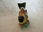 Vintage Porcelain Gold Finch Bird Figurine