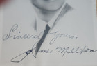 James Melton Signed 5x7 Autographed Photograph  operatic Tenor  Vintage