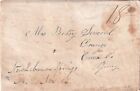 1844   New Lebanon Springs Ny Nov 13   M s On Folded Letter From Sally Smith 