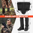 Snake Gaiters Waterproof Bite Protection Chaps Leg Guards For Hunting Hiking