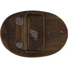 Brass Train Steam Locomotive 999 Railroad Railway Engine 70s Vintage Belt Buckle