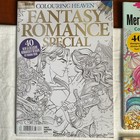 Adult Coloring Book Lot Of 4  Fantasy Romance Japanese Mythology Mermaids - New 