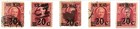 Us Canal Zone Scott C5 1921-30 Washington Overprint 20c On 2c Used