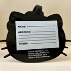         sanrio Hello Kitty Luggage Tag Id Holder Vinyl - Pink Travel Accessory Nwt 