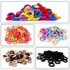 500pcs Baby Toddler Hair Ties  Elastic Hair Rubber Bands For Girls  23 Colors   