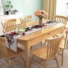 Nepnuser Kentucky Derby Table Runner Horse Race Jockey Decoration Rustic Farmhou