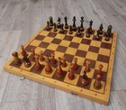 Vintage  Chess  Wooden Chess Ussr
