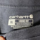 Carhartt Lot 2 Loose Fit T-shirts W pocket Blue Grey Read Description