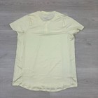 Nike Court Dri-fit Advantage Tennis Shirt Mens Large Yellow Dr6510 744