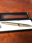 Sheaffer Legacy Heritage Brushed Gold Plate Ballpoint Pen - Made In Germany