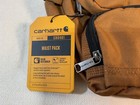 Carhartt Waist Pack Fanny Pack  Tan  Water Repellent For Work Or Travel