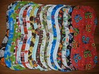 Burp Cloth Boys Double Flannel Handmade Group 1a