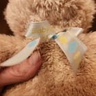Carters Child Of Mine Bear Plush Vtg Musical Baby Hugs Bow Pull String Twinkle