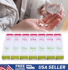 8  Weekly Pill Box Organizer Twice 7 Day Organizer Case Medicine Usa