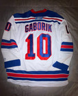 New York Rangers Marian Gaborik Nhl Hockey Jersey  10 Reebok White Size Xl