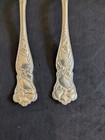 Wm Rogers International Silver 1900 Silverplate Flatware Spoons Poppy I - 4 Pcs