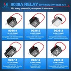 Relay Bypass Switch   Diagnostic Tester 9038a Tester Kit With Amp Loop 6-pack