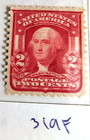 Usa   Scott s   319   319f  Used   Mh   George Washington   Sal s Stamp Store 