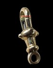 14 5mm 18k Solid Yellow Gold Albert Lobster Swivel Triggerless Clasp Closed Jump