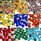 Ss3-ss30 Color Flatback Glass Rhinestone Hotfix Nail Art Crystal Stone