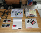 Vtg Nintendo Nes-001 Super Snes Control Deck Nes-101 Advantage Bundle Lot Exc
