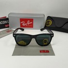 Ray-ban Rb2140 Wayfarer Sunglasses 50mm Black Frame Black Lens Uv Protection