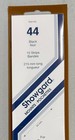 Showgard Stamp Mounts Size 44 - Free U s a  Shipping - 215 Mm By 44 Mm 15 Strips