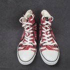Eddie Van Halen Sneakers Mens 14 Red Frankenstein Evh 5150 High Tops Shoes