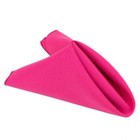 100 Polyester Square Napkins 18  X 18  Inch Wedding Party Catering Dinner Linen