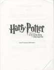 Harry Potter Chamber Of Secrets 2011 Original Digital Press Kit   Folder Rare