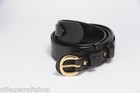 Amish Handmade 2   Police Ranger Belt Blk -brn Basket Weave -13oz English Bridle