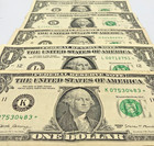 Lot Of 5 Collectible Currency Star Note  1 Us Dollar 2017 Banknotes