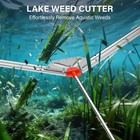 Lake Weed Cutter aquatic Pond Plant Cutting Tool With Adjustable Cutting Angles 