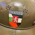 Rare Original Wwii Wwi German Helmet M16-18 Bulgarian Legion Pvhz Euc