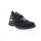 Dexter Pro Boa Dw0000991 Womens Black Mesh Slip On Athletic Bowling Shoes 5 5