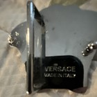 Versace Medusa Logo Silver Tone Men s Belt Buckle 1 5in Interchangeable