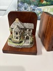 Vintage David Winter Bookends  the Printer And The Bookbinder 