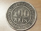1887 Brazil 100 Reis