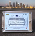 Victor Cruz 2014 Panini National Treasures Colossal Autographed Game Used Jersey