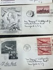 Group Of 9 Historic First Day Issue Covers 1940   s
