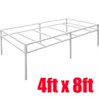 Hd 4  X 8  Rolling Flood Table Stand For Hydroponic Germination Trays Plants