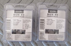 Andis Ceramic Edge Detachable Clipper Blade Size 40 Lot Of 2