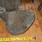 10 Inch Vintage Brass Boat Propeller Decoration  Chewed Up And Crusty Nautical