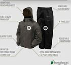 Frogg Toggs Ap102br-105 All Purpose Rain Suit  Pants   Jacket Small Stone black