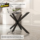 30 Inch Modern Table Base Metal Dinning Table Legs With Suction Cups Heavy Duty