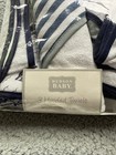 Hudson Baby Infant Boy Cotton Rich Hooded Towels  Sailboat  One Size