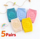 Us 5 Pairs Baby Kids Crawling Knee Pads Safety Anti-slip Leg Elbow Protectors