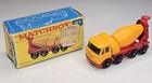 Matchbox Lesney  21 Foden Concrete Truck W  Original Box Vintage England 