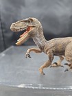 Schleich Velociraptor Dinosaur Model Figure Raptor Toy Movable Hinged Jaws 2011