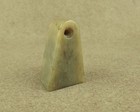 Song Dynasty Chinese Old Antique Jade Hand Carved Private Seal Hole For Hanging